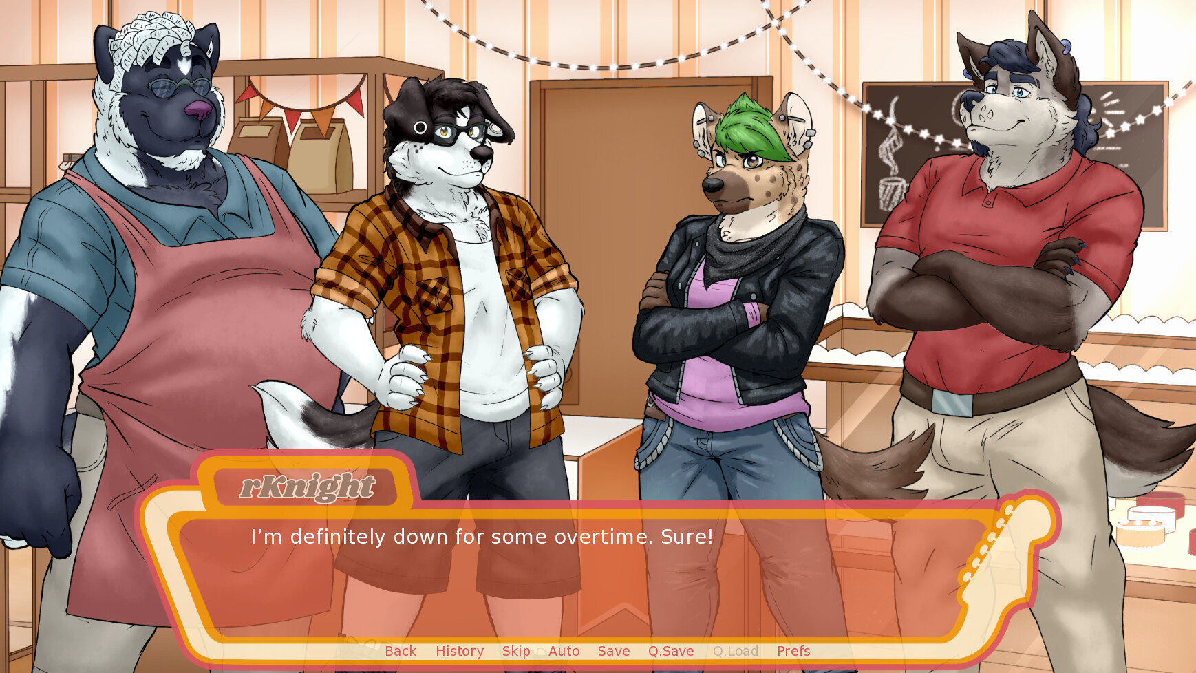 Chord Progressions, Furry Visual Novel